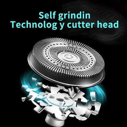 Rynx | Mini Electric Razor — Portable waterproof grooming device with 15 blades