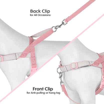 Rynx | Adjustable No-Pull Dog Harness and Leash Set - Soft, Durable, Lightweight for Pitbull and All Breeds