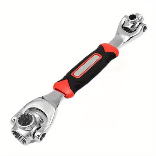 Rynx | 52 in 1 Multi-Functional Socket Wrench Set – 8-19mm Non-Slip Handle with Rotating Bone Design, Universal Wrench Tool