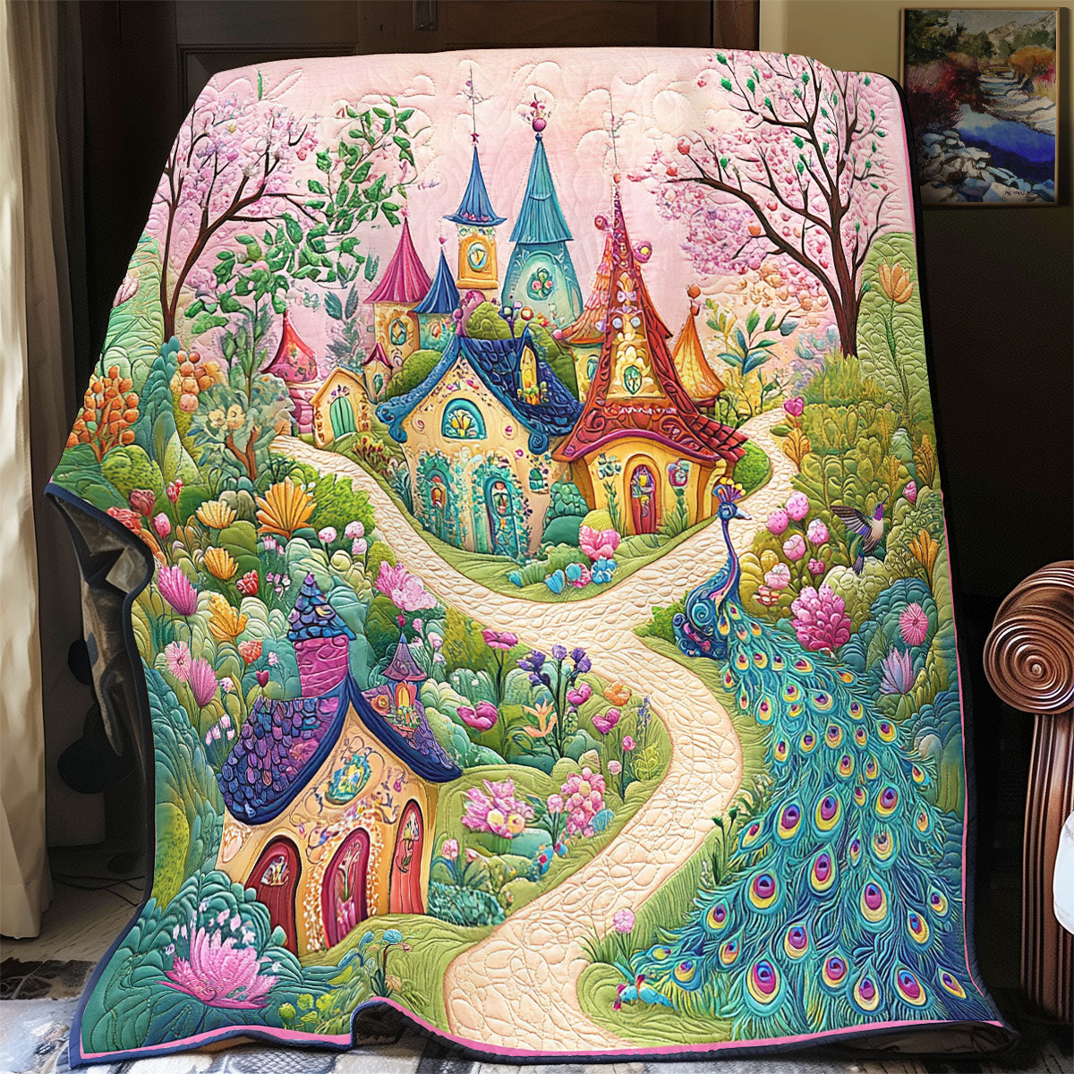 Rynx | Peacock Village Quilt