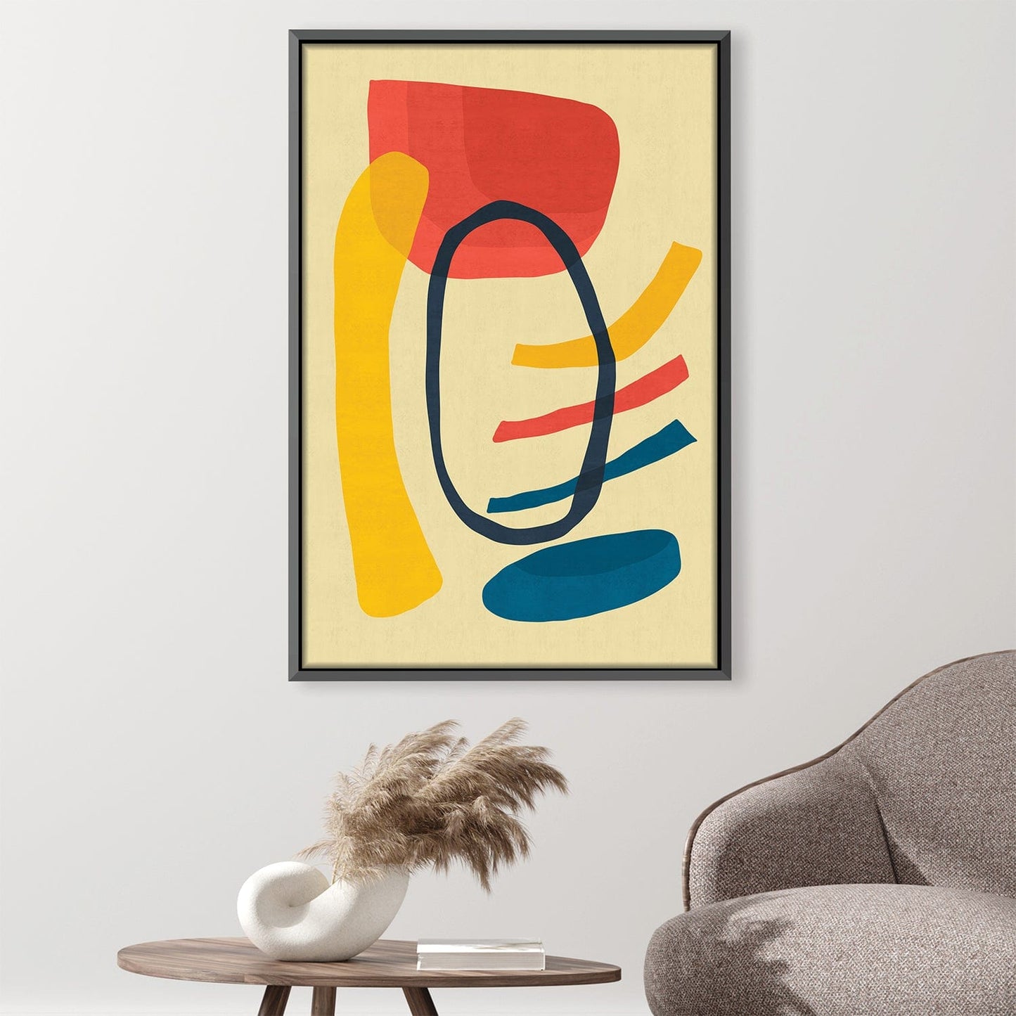 Rynx | Abstract shapes IV Canvas