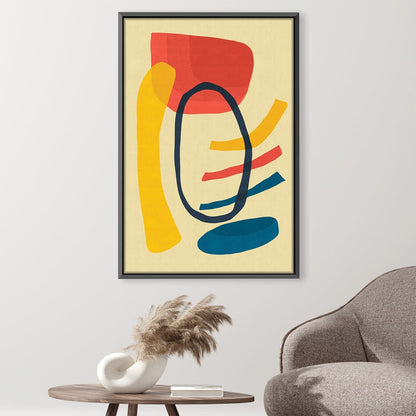 Rynx | Abstract shapes IV Canvas