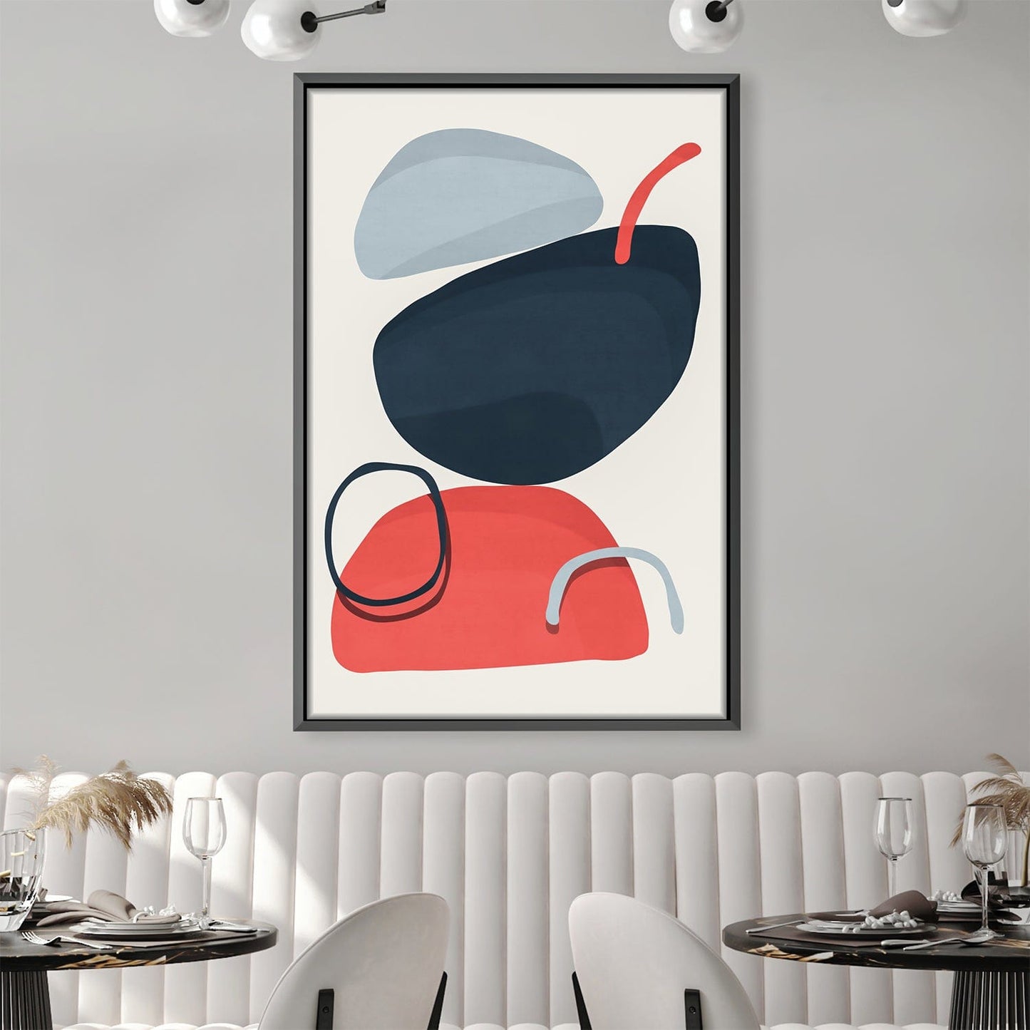 Rynx | Abstract shapes IX Canvas