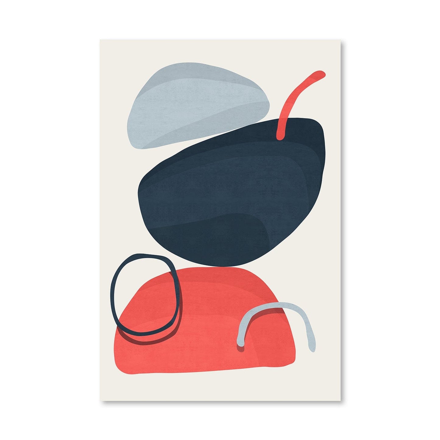 Rynx | Abstract shapes IX Canvas