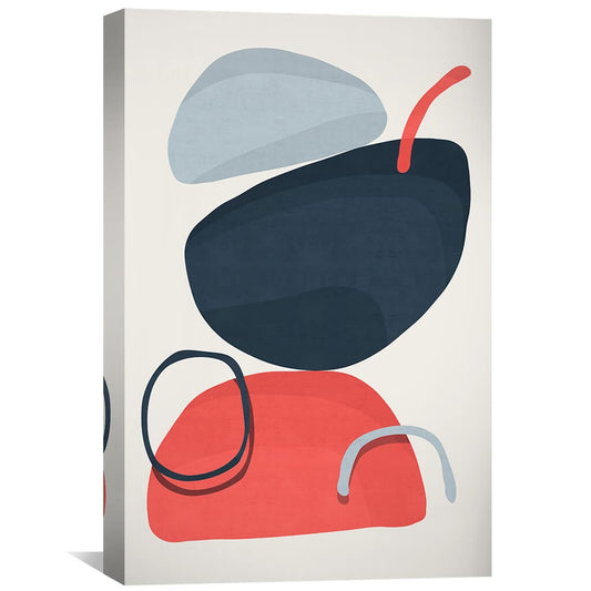 Rynx | Abstract shapes IX Canvas