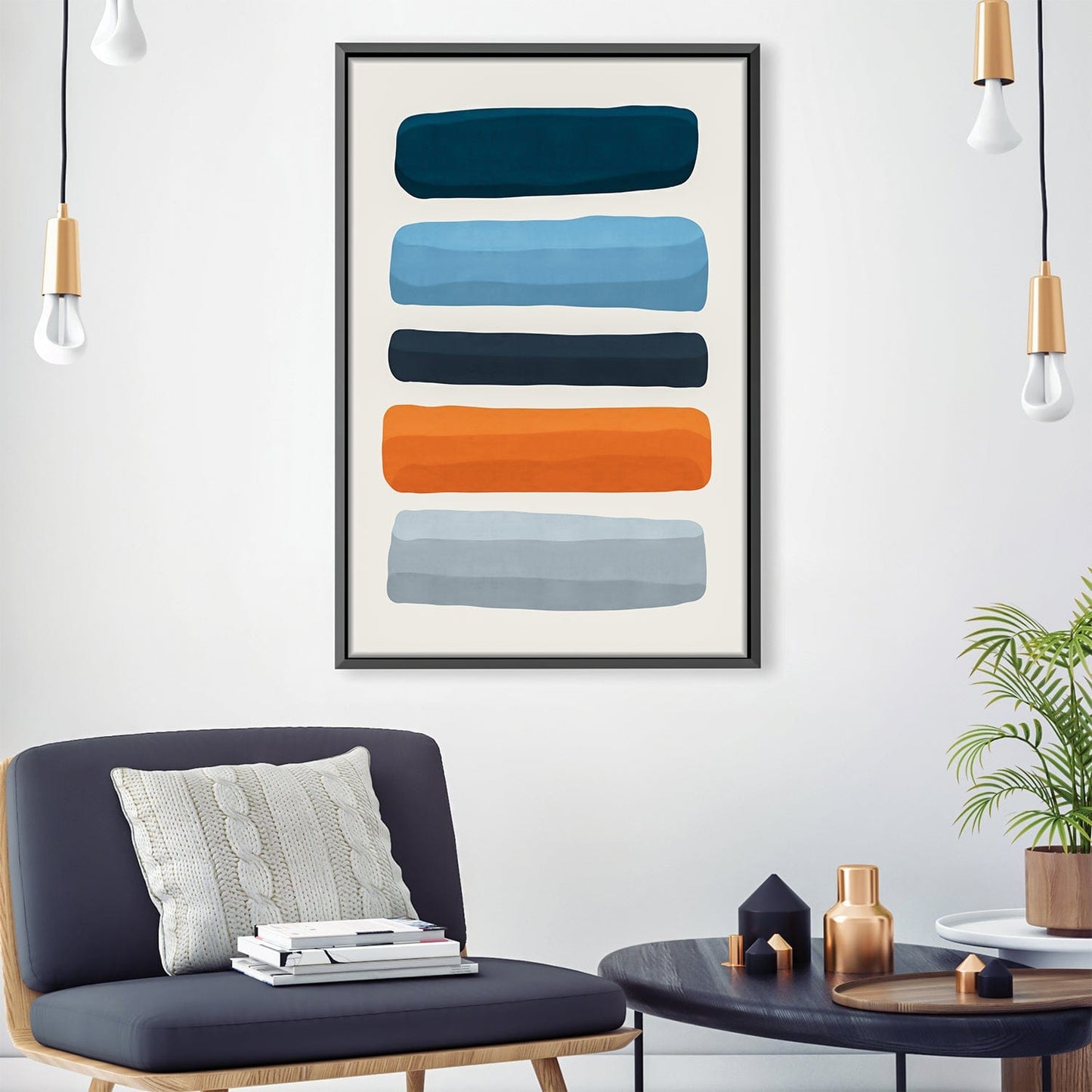 Rynx | Abstract Shapes V Canvas