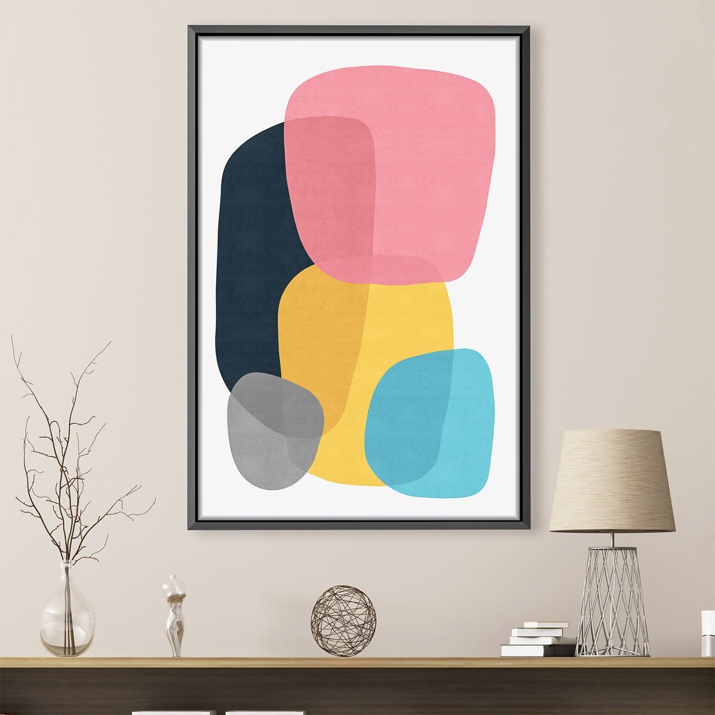 Rynx | Abstract Shapes VI Canvas