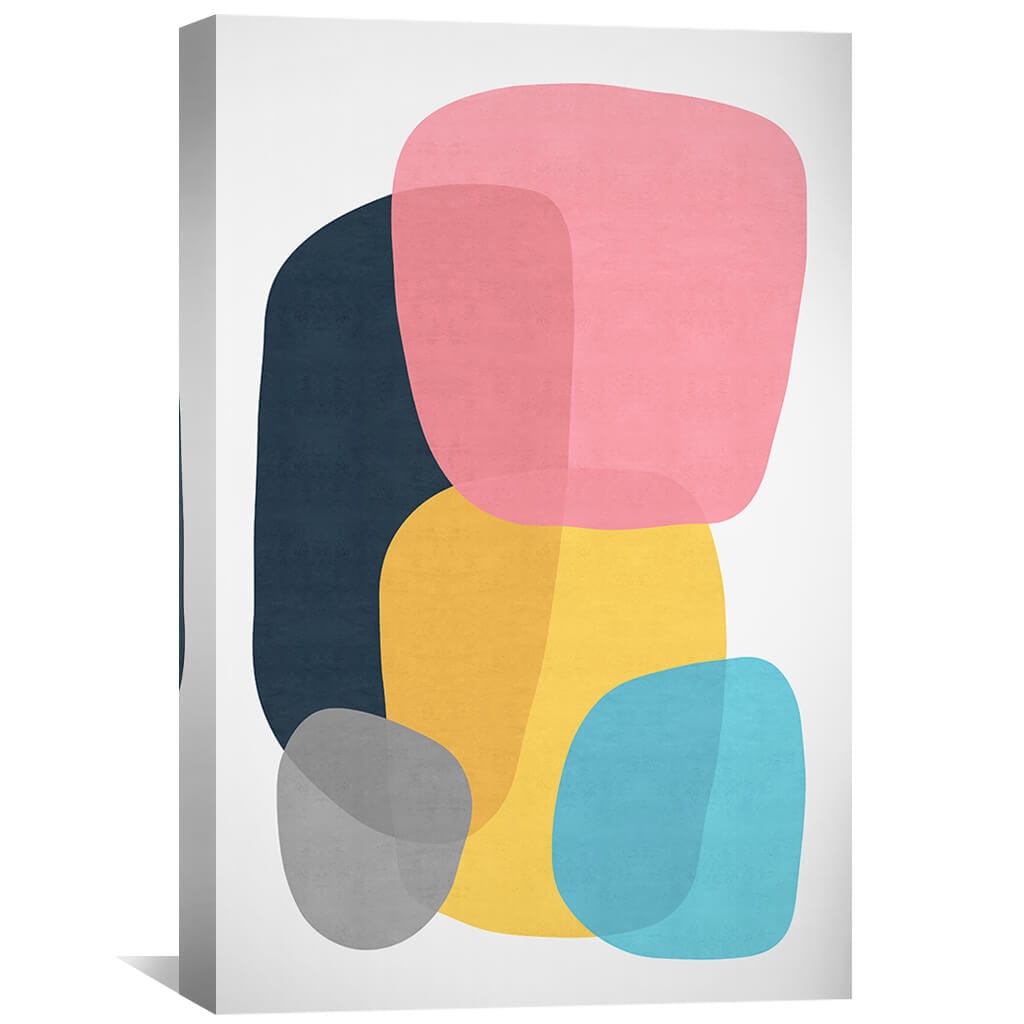 Rynx | Abstract Shapes VI Canvas