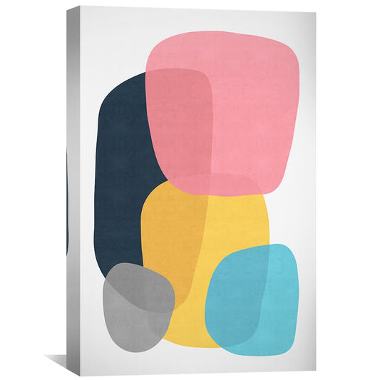 Rynx | Abstract Shapes VI Canvas