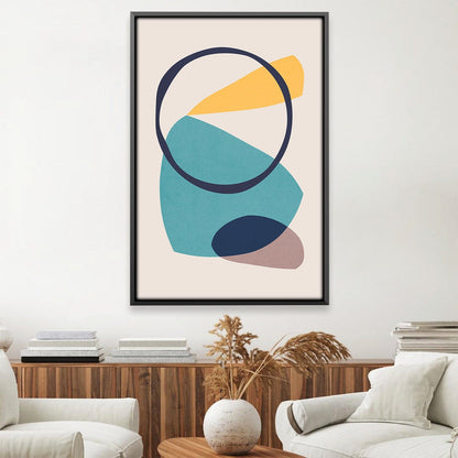 Rynx | Abstract Shapes XII Canvas