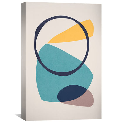Rynx | Abstract Shapes XII Canvas