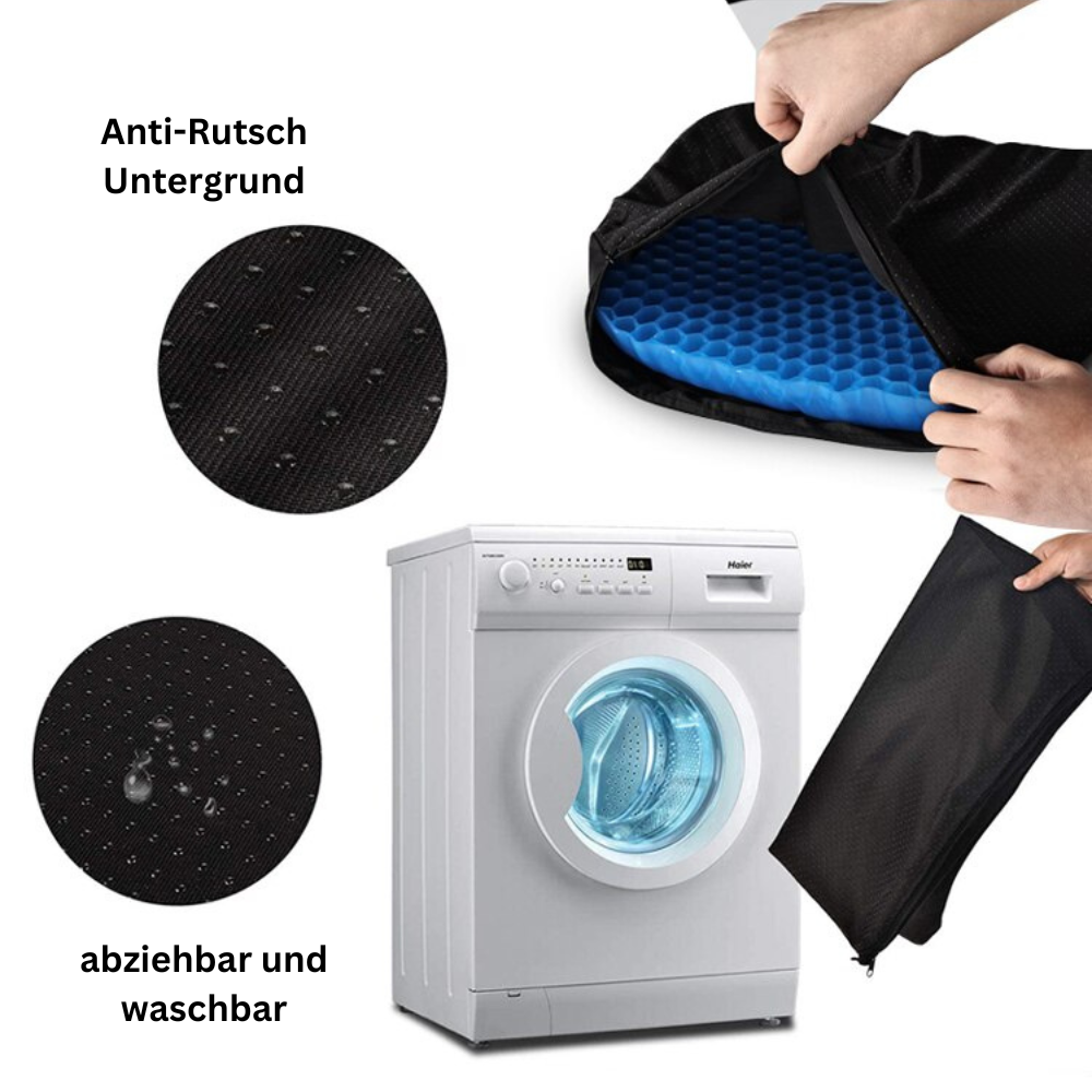 RYNX | Ergopad - Ergonomic Gel Seat Cushion
