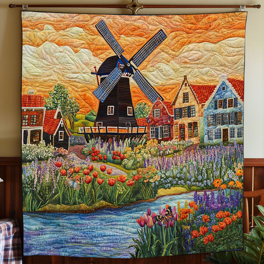 Rynx | Dutch Village Windmill Quilt