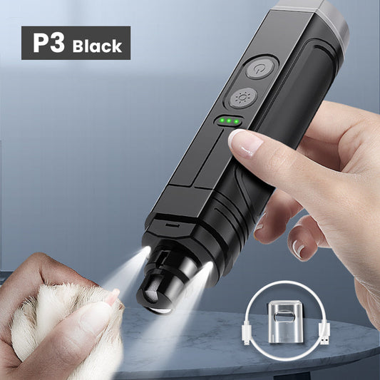 Rynx | Professional electric pet nail grinder with dual LED light