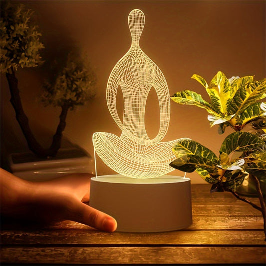 Rynx | ZenLight - 3D Yoga Night Lamp with USB Connection