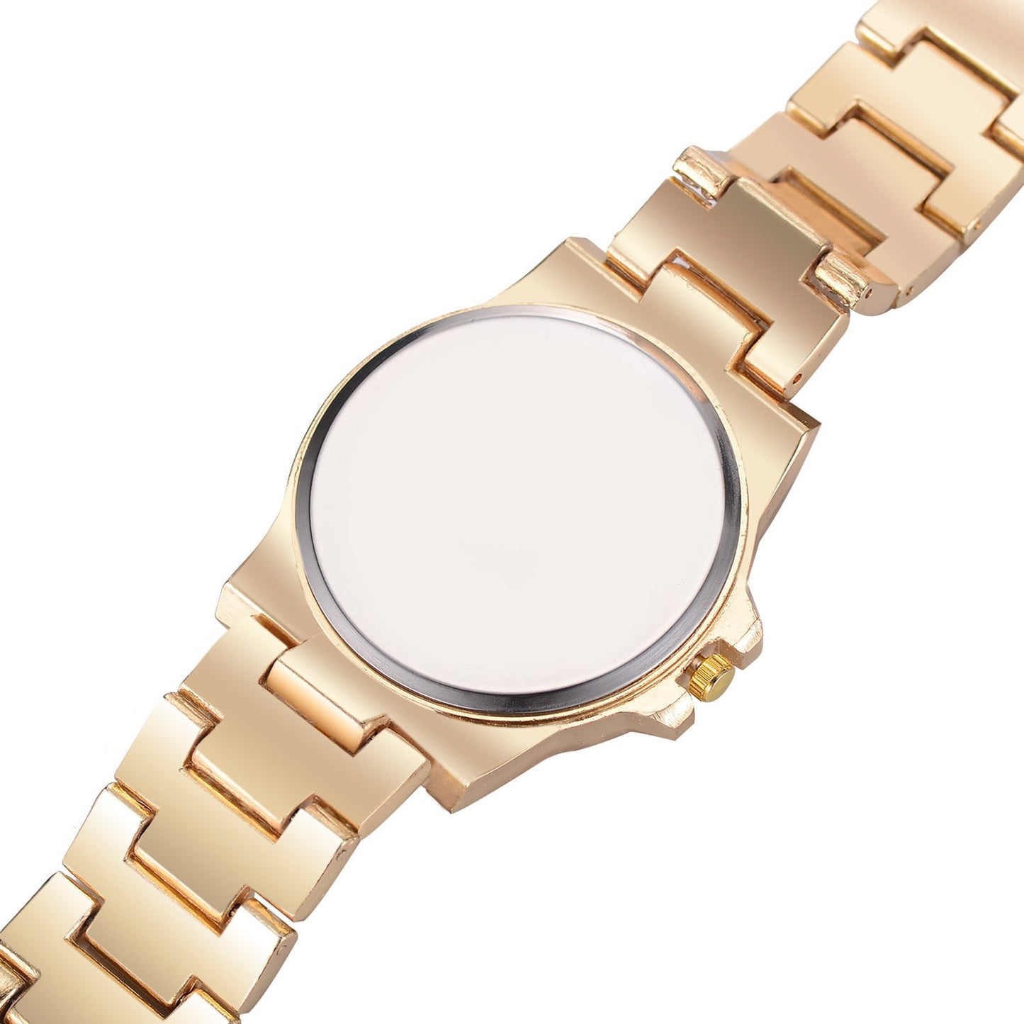 Rynx | Simple diamond British fashion ring steel belt women's watch