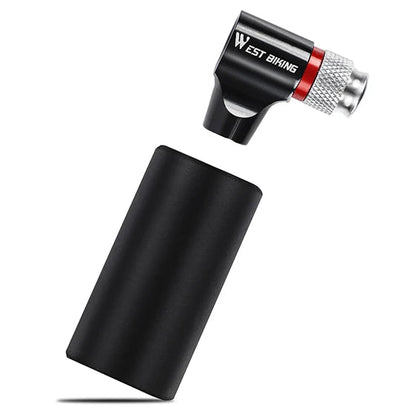 Rynx | Portable CO2 inflator Mini bicycle pump for Presta and Schrader valves