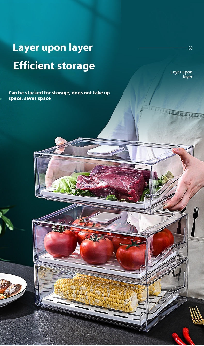 Rynx | Refrigerator Drawer Storage Box
