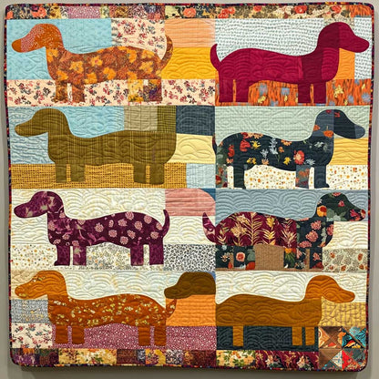 Rynx | Dachshund Quilted Blanket