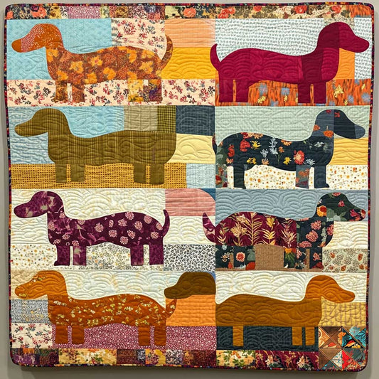 Rynx | Dachshund Quilted Blanket