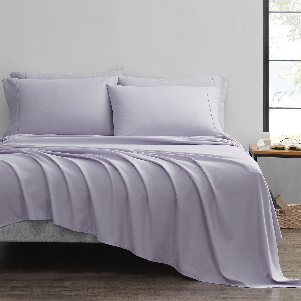 Rynx | Bamboo 2000 Thread Count 6-Piece Luxury Sheet Set - Organic, Cooling, 16 Inch Deep Pocket, Egyptian Luxury with Bonus Pillowcases - Shrink and Fade Resistant