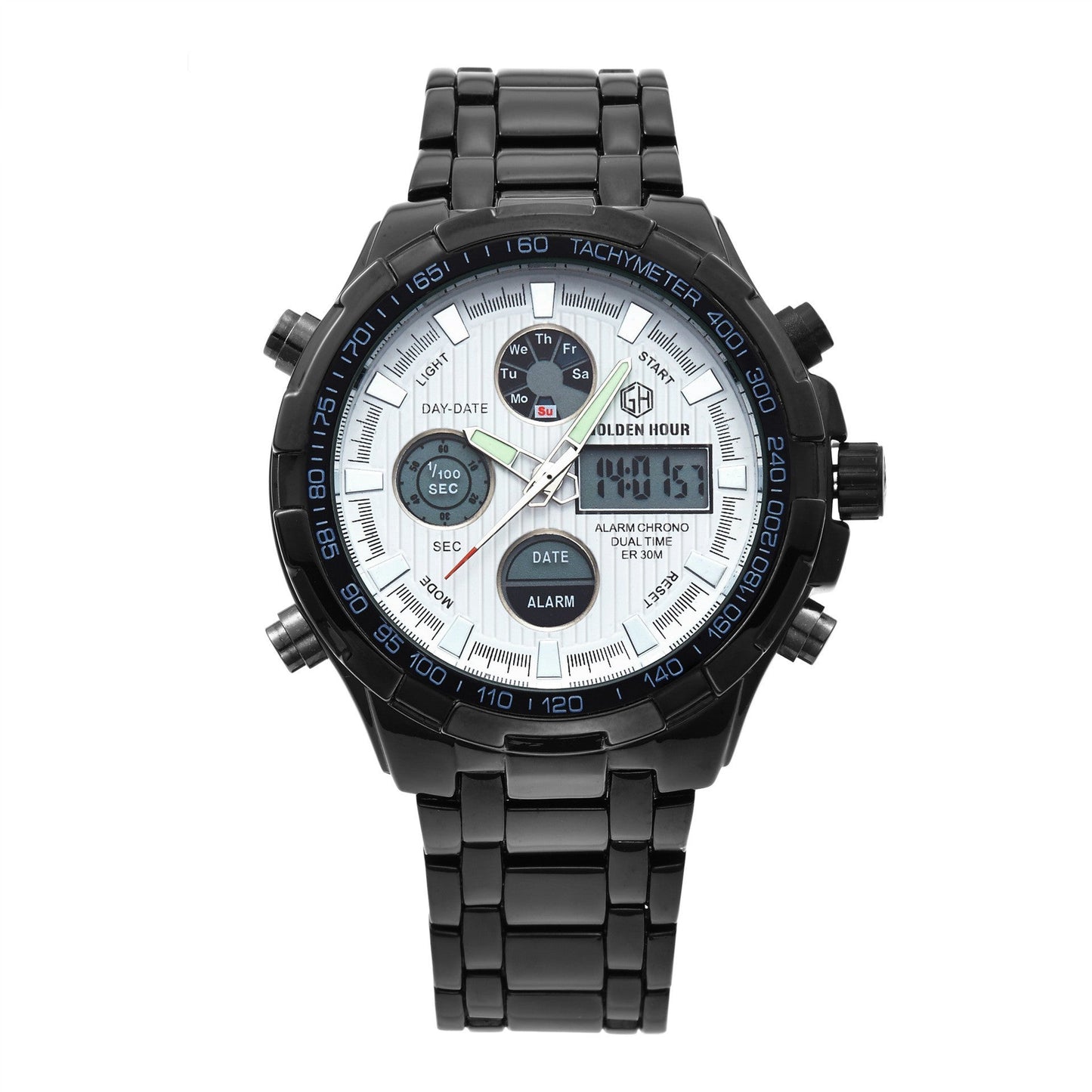 Rynx | Men's Calendar Alloy Sports Multi-function Watch