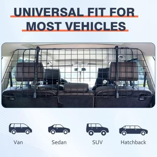 Rynx | Adjustable pet barrier for SUVs, vehicles and cars