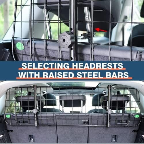 Rynx | Adjustable pet barrier for SUVs, vehicles and cars