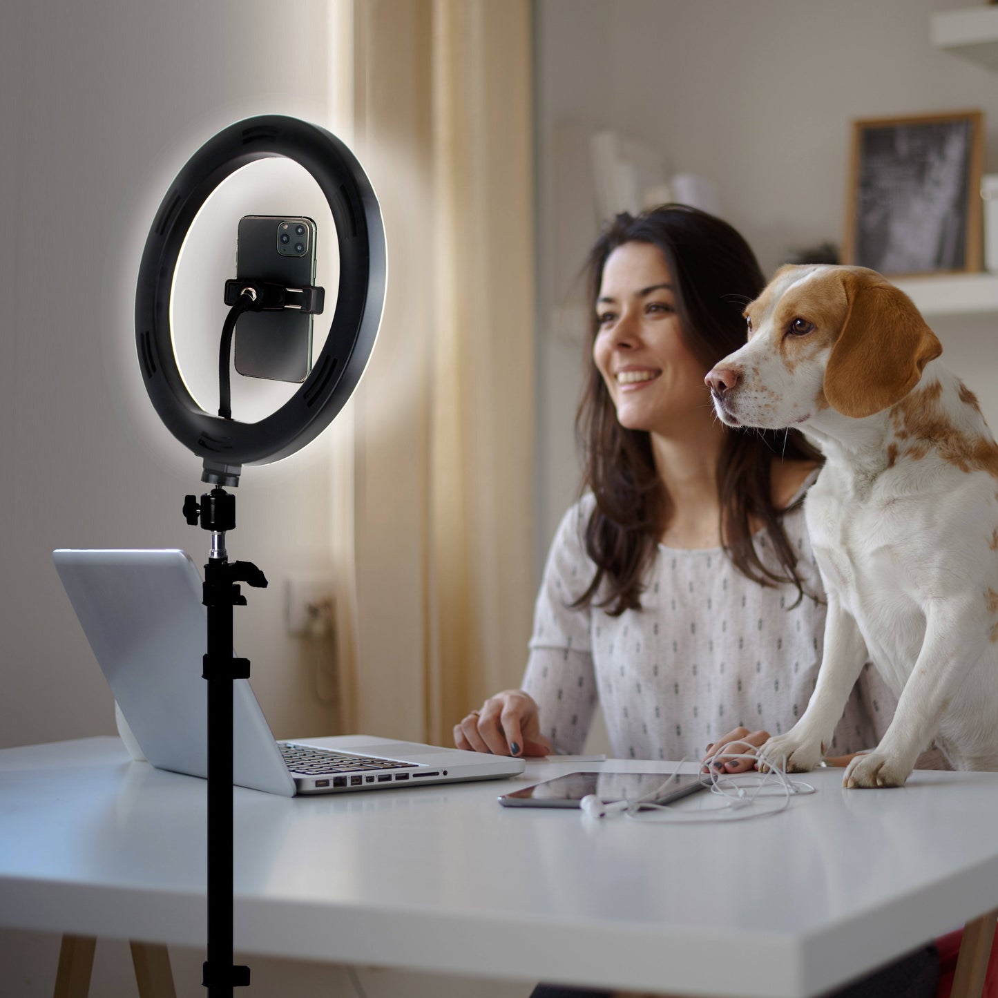 Rynx | Aduro U-Stream Home Streaming Studio with 10" Ring Light and Stand