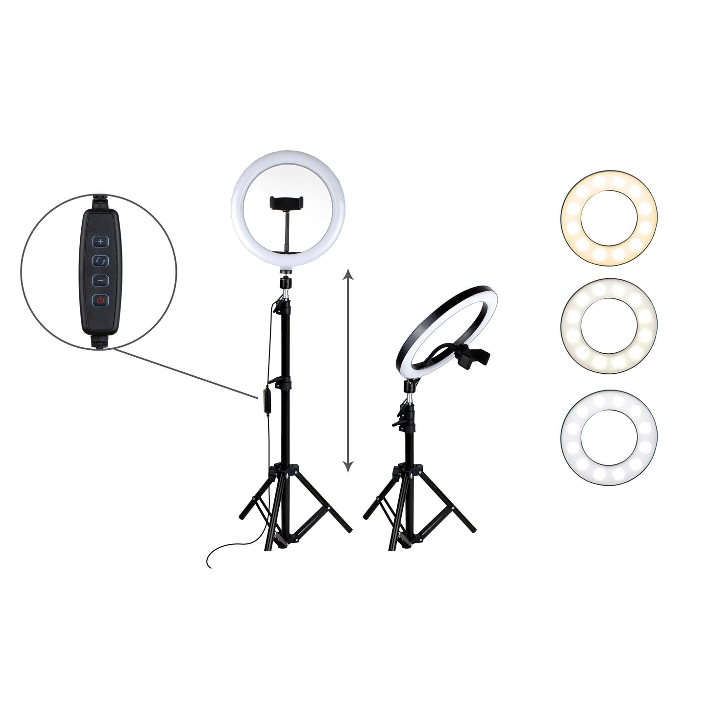 Rynx | Aduro U-Stream Home Streaming Studio with 10" Ring Light and Stand
