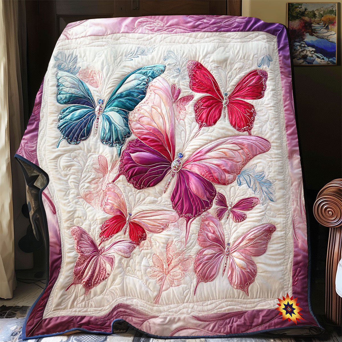 Rynx | Garden Butterfly Quilt