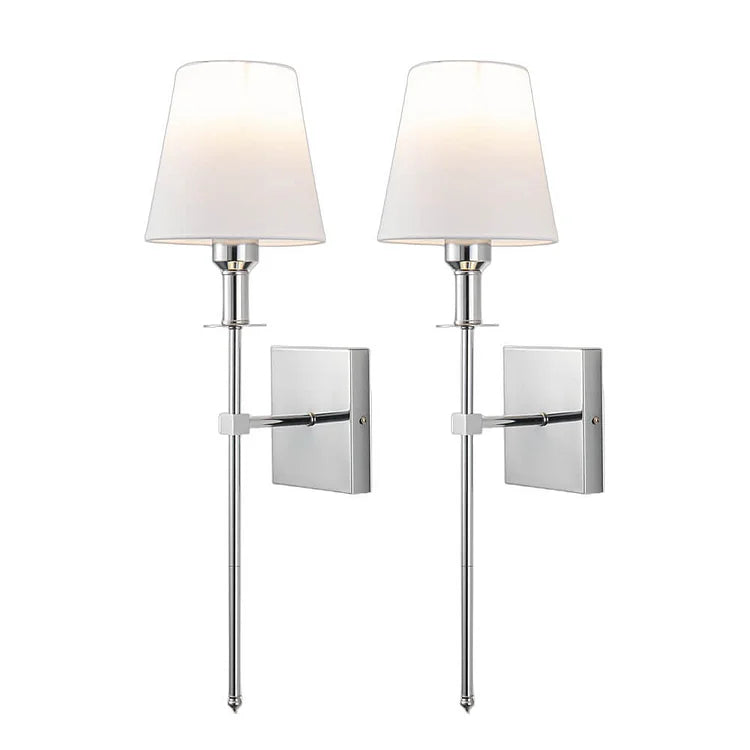 Rynx | BrightWave Rechargeable Wireless Wall Lamp | Set of 2 | LED Light | Magnetic Mount | Dimmable Lighting
