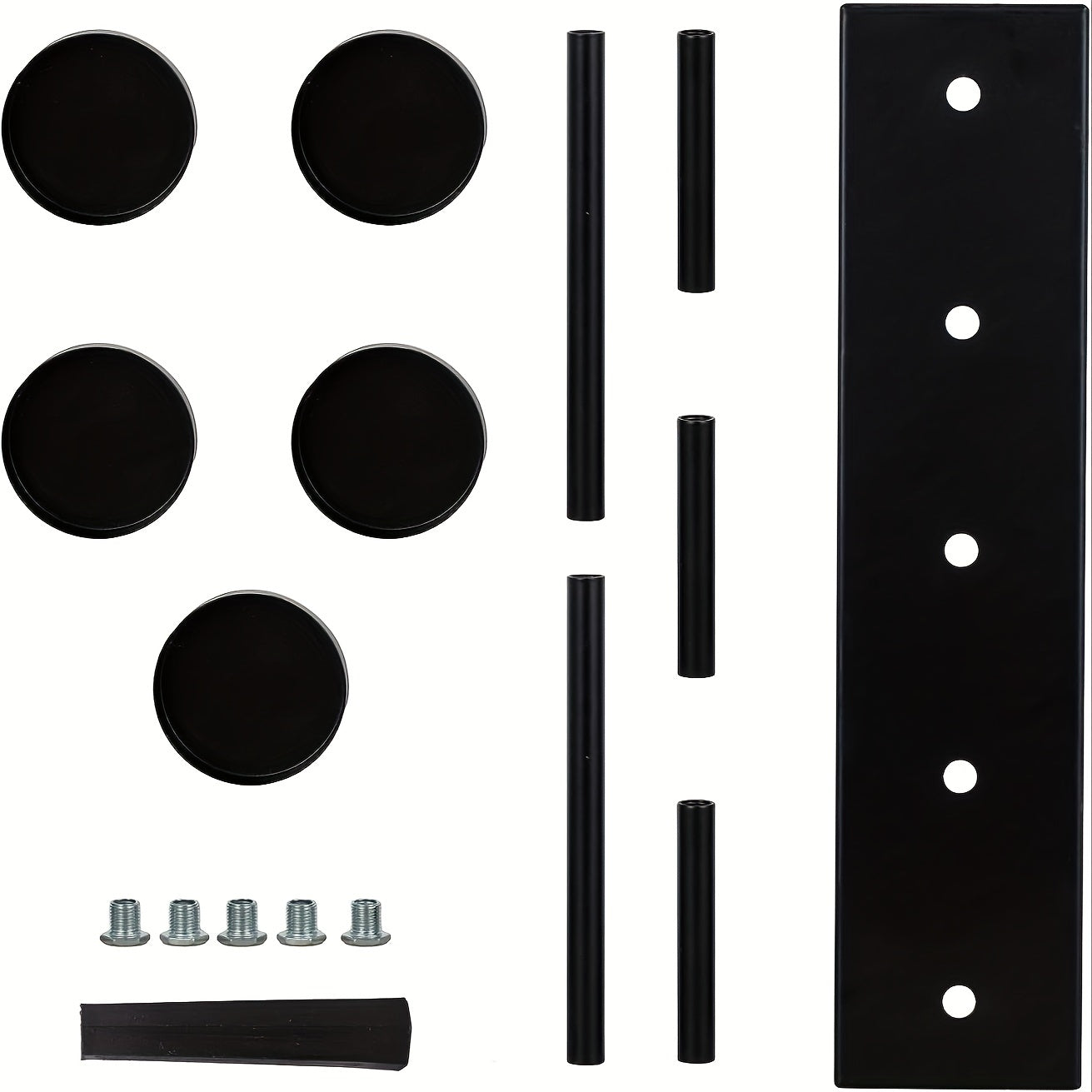 Rynx | Elegant Black Candelabra Table Decoration – 5-Column Candle Holder For Weddings, Parties, Dinner Table