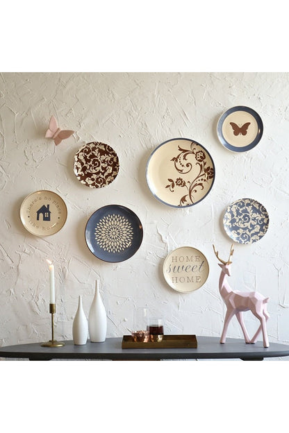 Rynx | patterned dinner plates