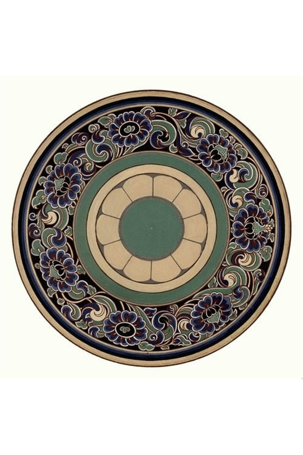 Rynx | patterned dinner plates