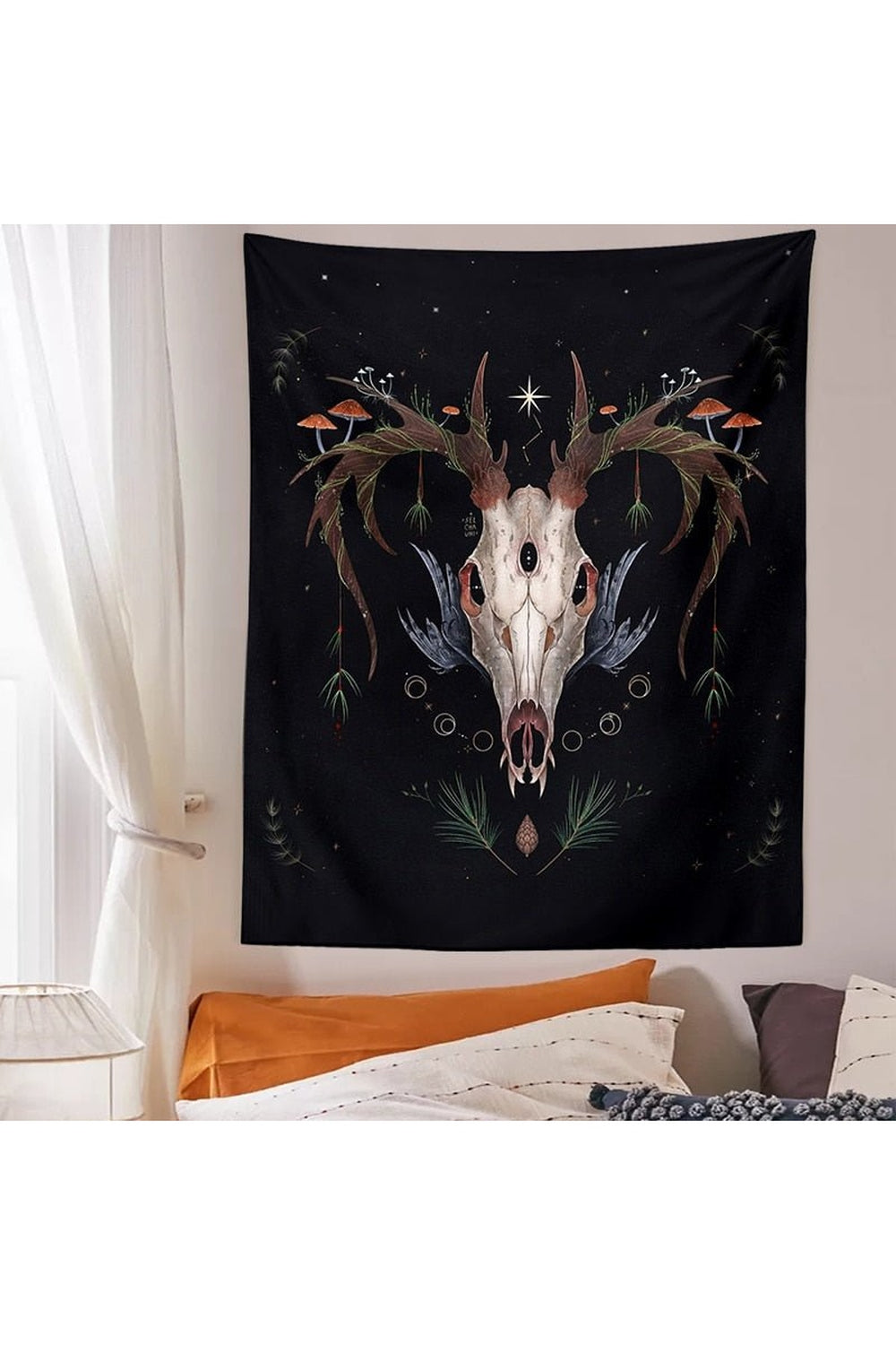 Rynx | Girl Art Tapestry