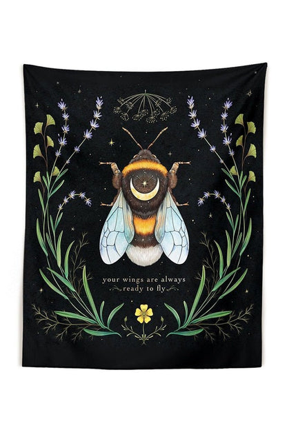 Rynx | Girl Art Tapestry