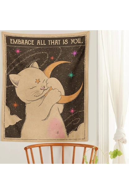 Rynx | & Cat themes wall tapestry