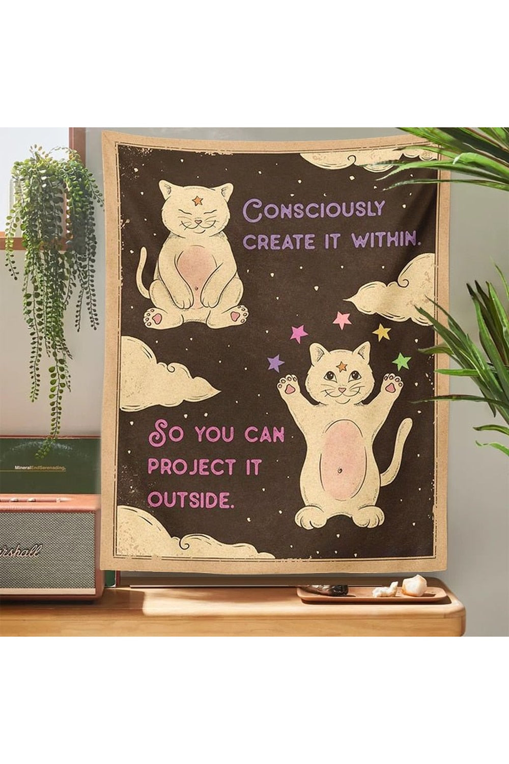 Rynx | & Cat themes wall tapestry