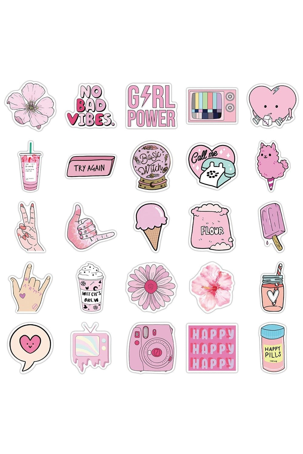 Rynx | pink humor stickers