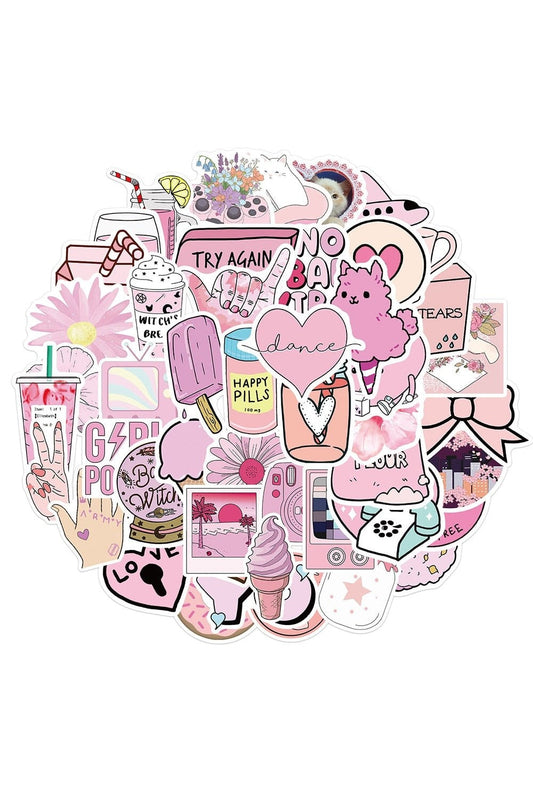 Rynx | pink humor stickers