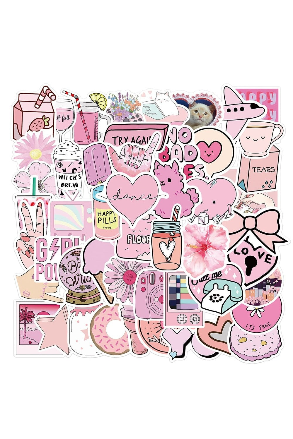 Rynx | pink humor stickers