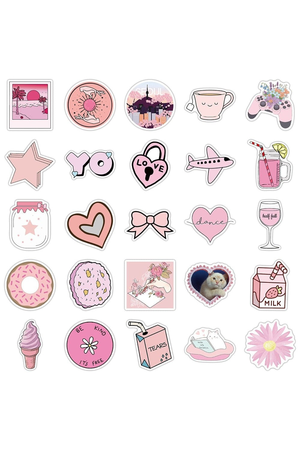 Rynx | pink humor stickers