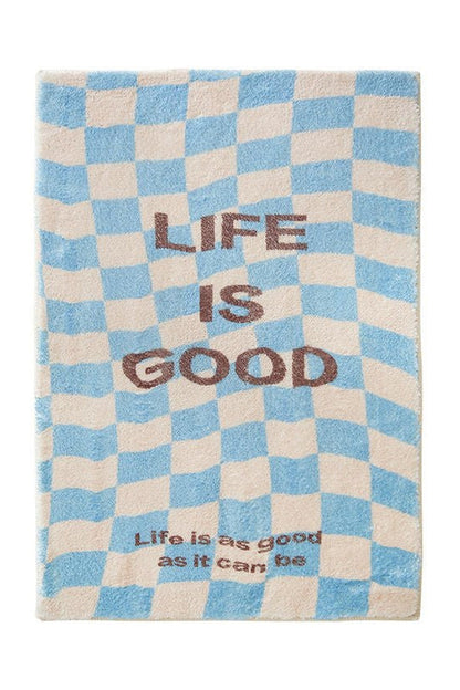 Rynx | Life Is Good Plaid Rug