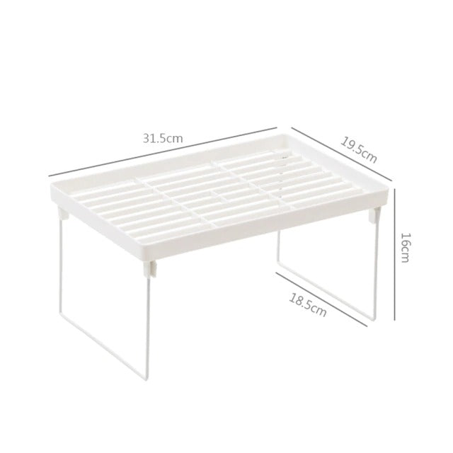 Rynx | White Desktop Shelf Organizer