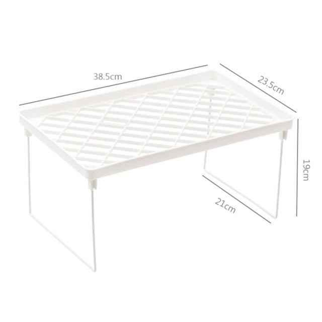 Rynx | White Desktop Shelf Organizer