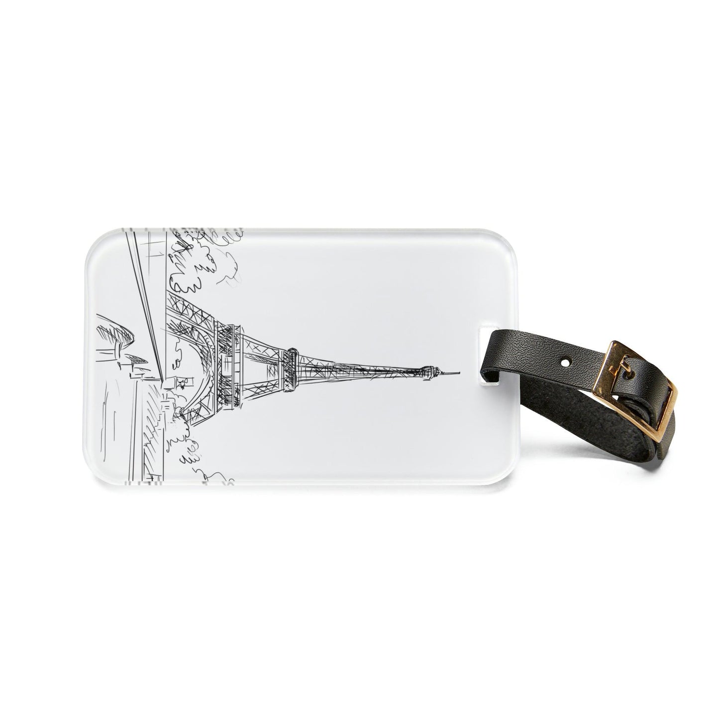 Rynx | Personalized Luxury Acrylic Luggage Tags: Jetsetter's Choice Collection