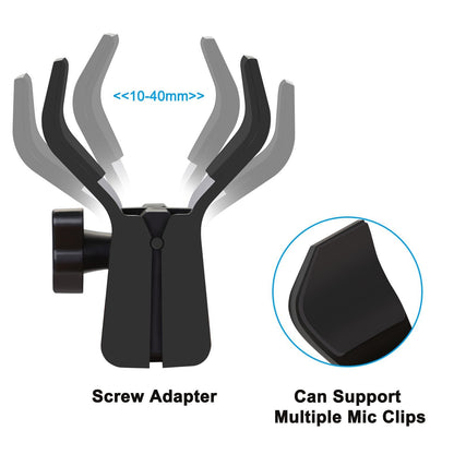 Rynx | AGPtEK Desk Microphone Stand with Microphone