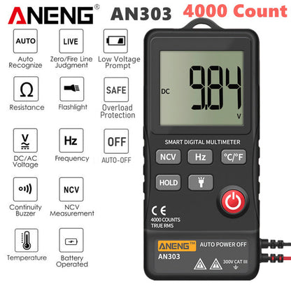 Rynx | ANENG 4.7-inch LCD screen 6000 count AC/DC digital multimeter