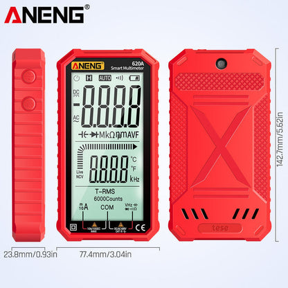 Rynx | ANENG 4.7-inch LCD screen 6000 count AC/DC digital multimeter